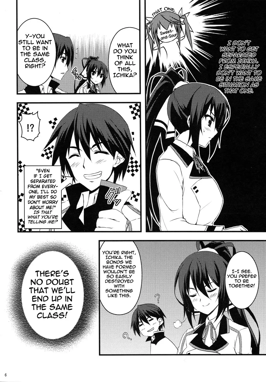 Infinite Stratos - Disparity Show (Doujinshi) Chapter 0 5